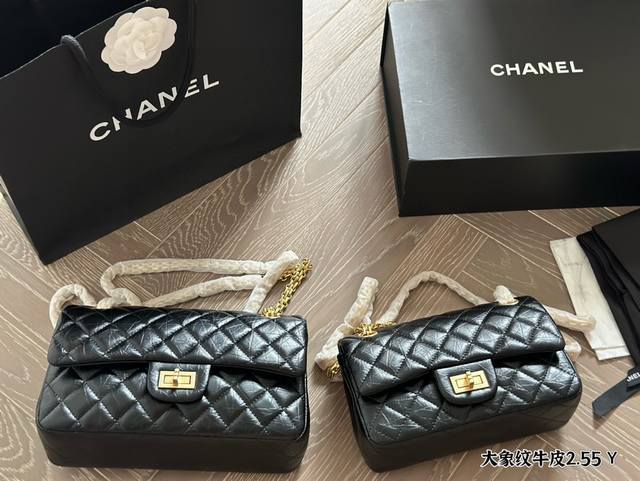 Original fabric Chanel 25S Black Denim Hobo Chanel Denim Embroidery Shopping Bag