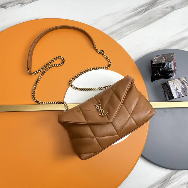 Caramel with gold buckle _Mini crossbody bag is coming! The whole bag is made of