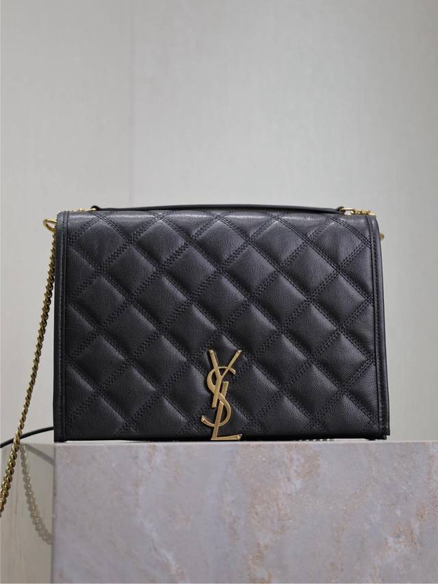 Special price Black 26Cm #Becky Diamond Quilted Lambskin Chain Bag# Definitely b