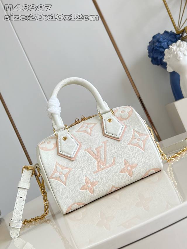 Factory Price P Top Original M46397 Beige Chocolate This Speedy Bandouli
