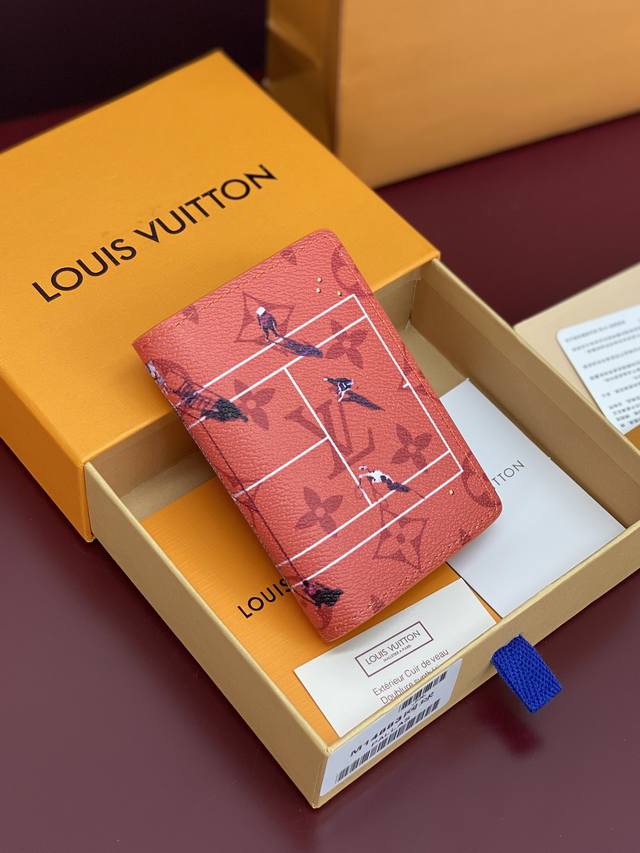 Factory Price P M14883 Card Holder! Tennis Orange! Pocket Wallet, This pocket wa