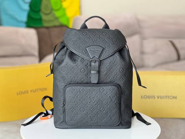 Top original single code change chip M23127 backpack original frosted cowhide Th