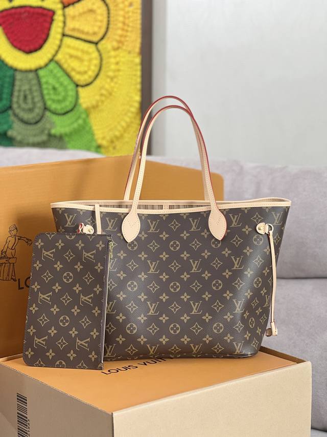 Original quality new version shopping bag dynamic chip model: M46975 old flower
