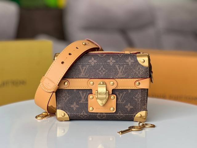 Top-grade original steel hardware model: M11535 Monogram This Soul Trunk handbag