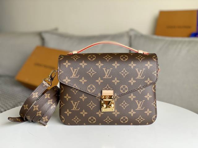 Original quality Pochette Metis handbag M40780 44875 monogram The Pochette M