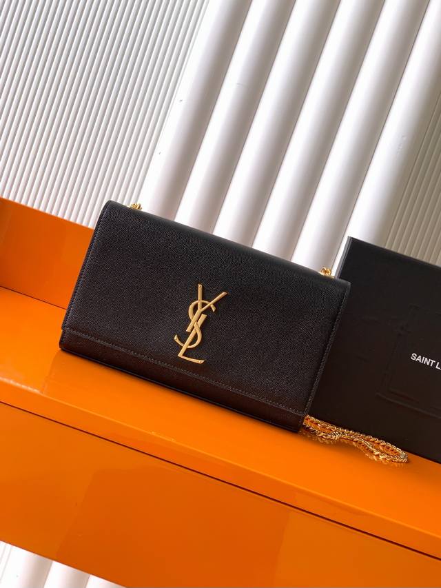 P Exclusive background gold Y's most classic style Kate chain crossbody bag! Eve