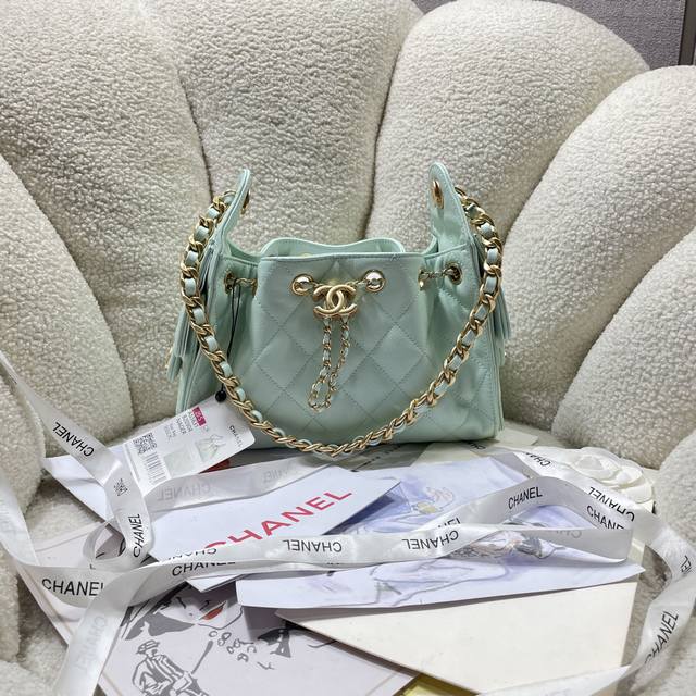 Mini 5631 Light Green Ohanel25A Spring and Summer Denim New Hippie Shiny Black a