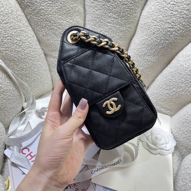 Mini 5631 Ohanel25A Spring and Summer Denim New Hippie Shiny Black and Gold Casu