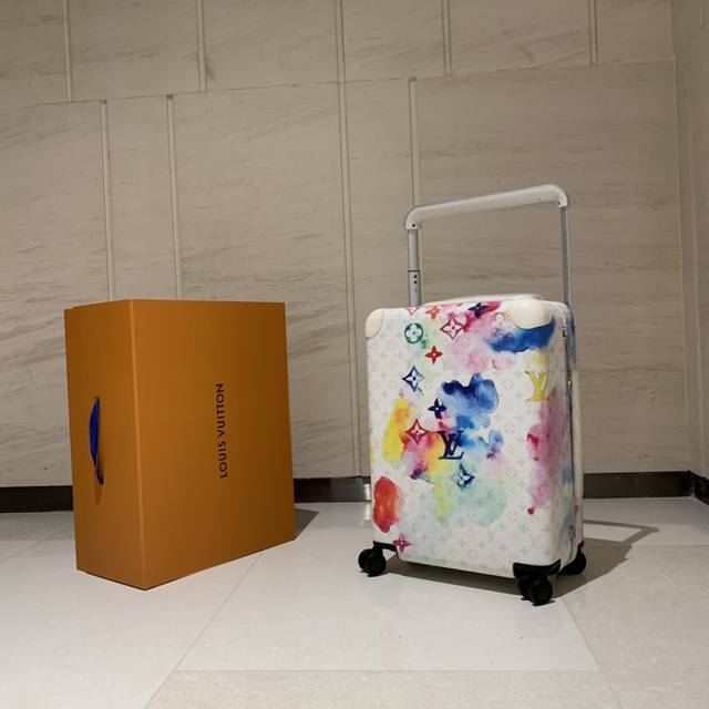 Lvlujia Louis Vuitton suitcase trolley case The starry sky Horizon trolley case