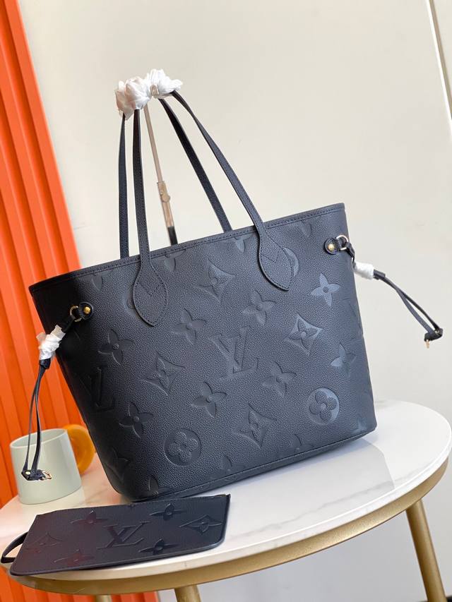 Top original M47143.M45685 New color shipping Neverfull medium shopping bag! The