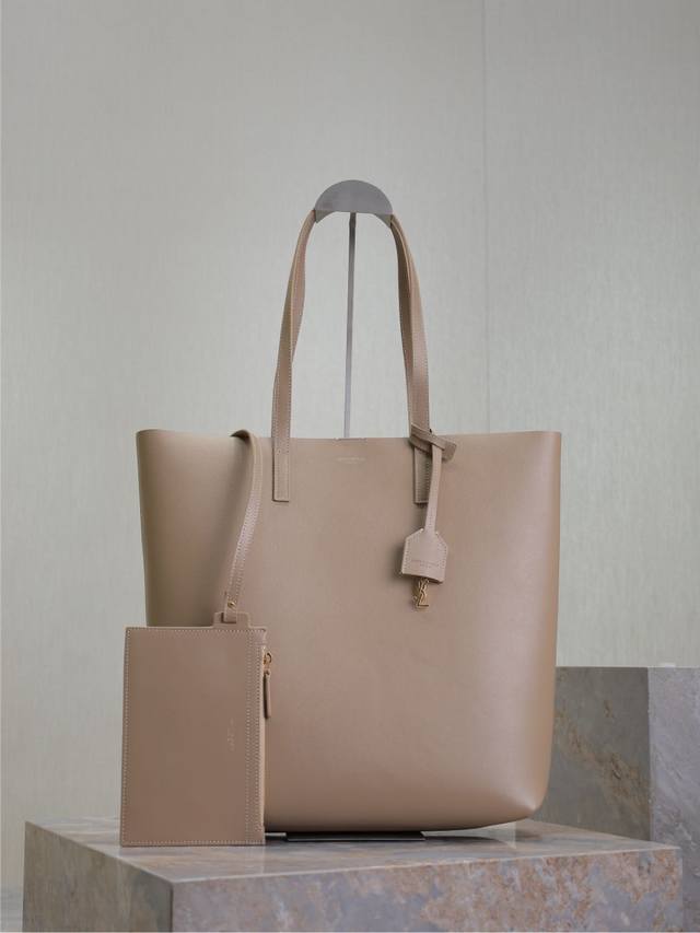 Authentic Apricot Shopping Tote Bag_Vertical Shopping Bag A very simple and cool
