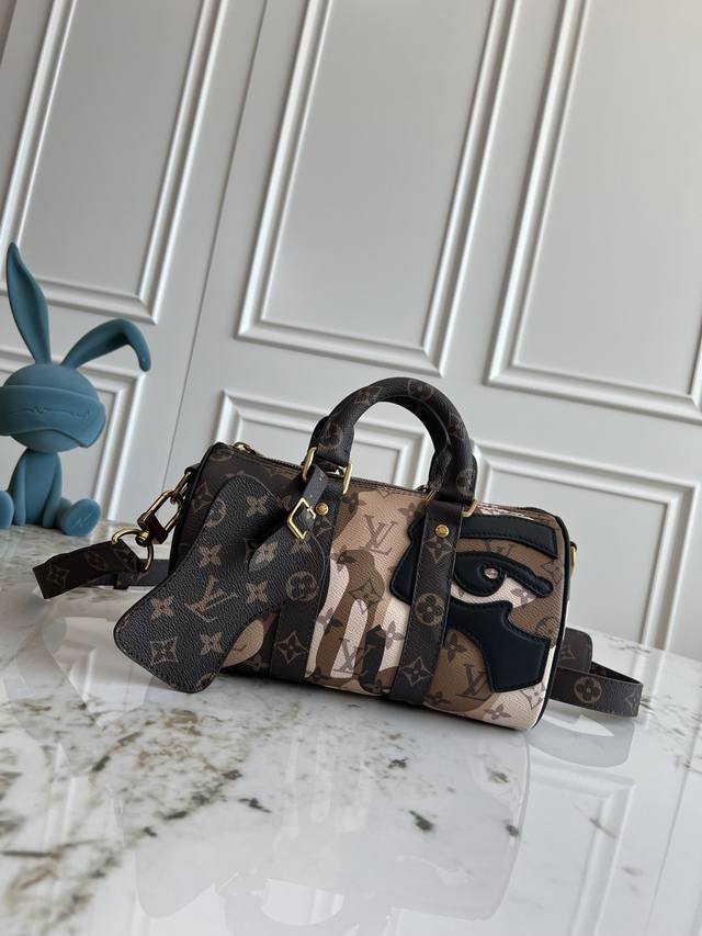 M46678 Eyes Exclusive Original This Keepall Bandouli