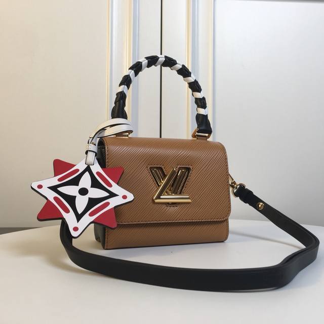 M56849 Camel Top Original This Twist Mini Bag is from the summer Lv Crafty capsu