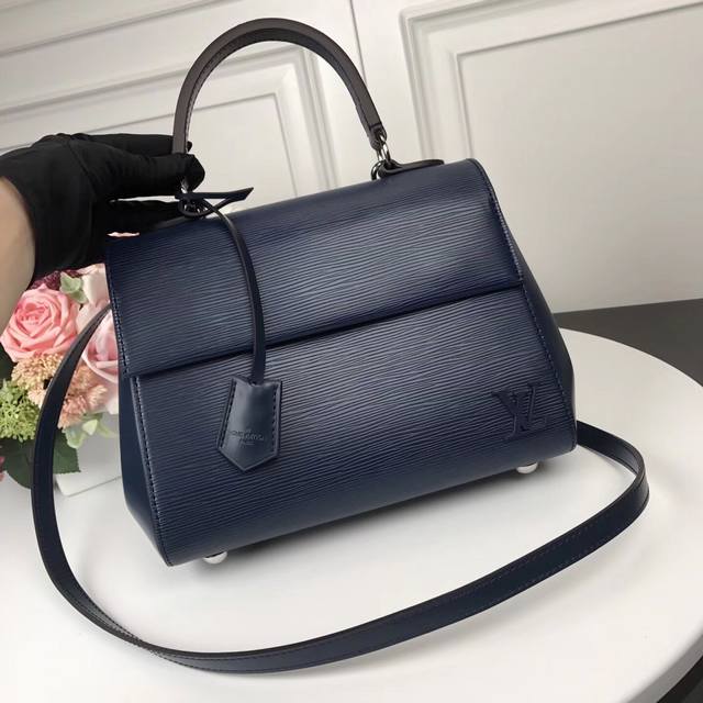 M41305 Indigo Top Original Cluny Bb Handbag Epi inspired Nicolas Ghesquiere's cr
