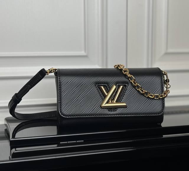 M83077 Black Dynamic Code Top Original This Twist West Pochette handbag uses Epi