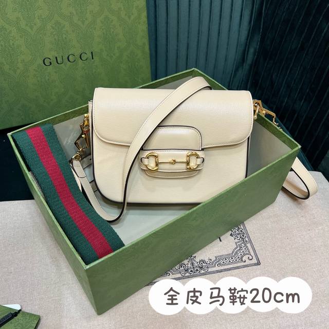Original leather Gucci 658574 Horsebit 1955 Full leather. Series mini handbags a
