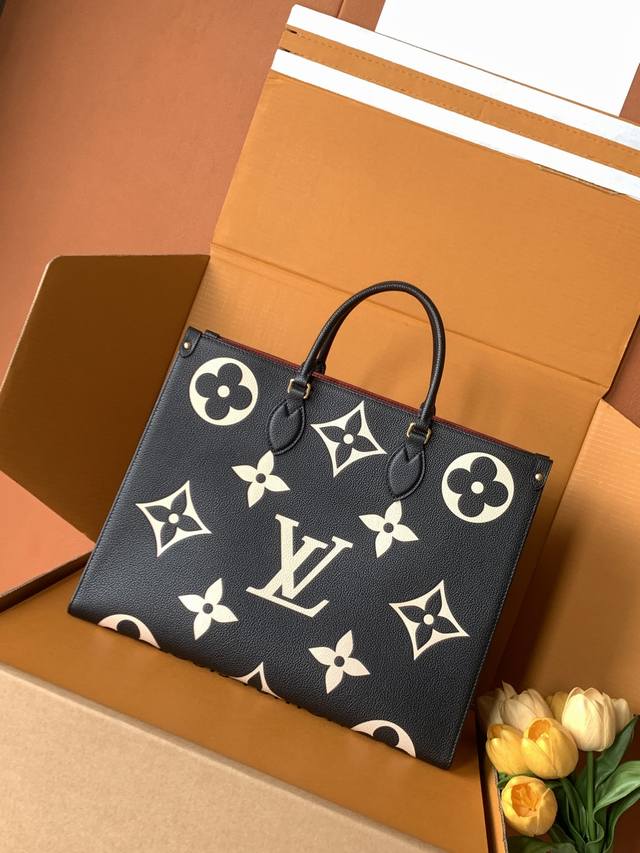 Onthego Large Handbag Super Enhanced Edition Model: M45945 Leather: Italian A-gr