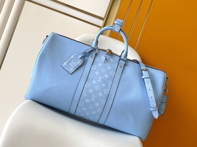 M14122 Blue 50Cm M14124 Green 45Cm 163C01 Variable Chip This Keepall Bandouli