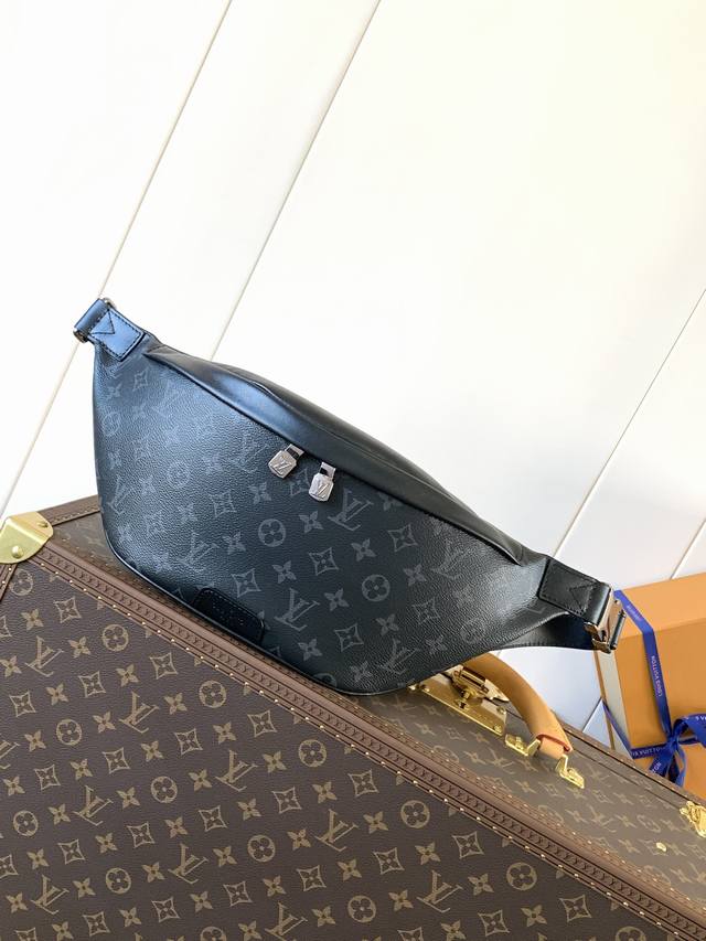 M44336 Black Flower Top Original Single Code Variable Chip Discovery Waist Bag C