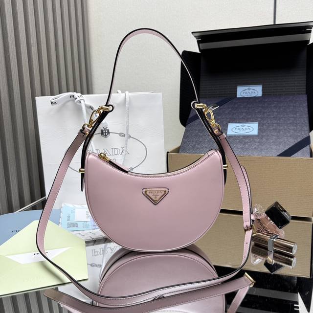 Authentic Top-grade original large new version Moon handbag 1Bc194 double should