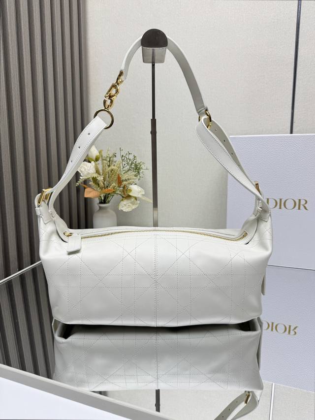 Authentic, high version Journey Hobo Bag White Medium 6604# This D-Journey handb