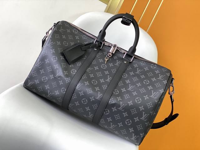 Top original M40569 M45604 M40605 Keepall 45, 50, 55 55 travel bags are made of