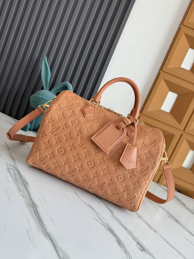 Exclusive background dynamic chip Top original real shot Speedy Soft 30 handbag