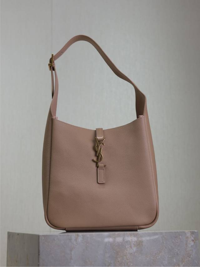 Bean paste color Original leather without packaging Hot item Le 5A7 underarm bag