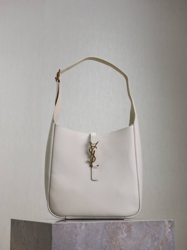 White Original leather without packaging Popular Le 5A7 underarm bag This year's