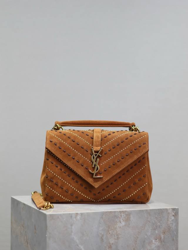 Caramel rivet with rope craft frosted style_24Cm #Monogram College# The eternal