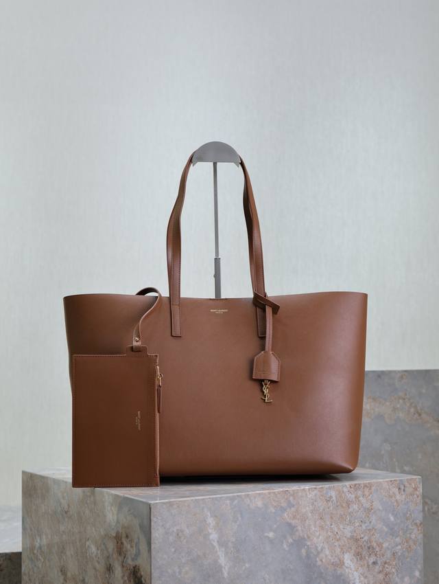 Caramel Shopping Tote Bag_Horizontal Shopping Bag A very simple and cool series,