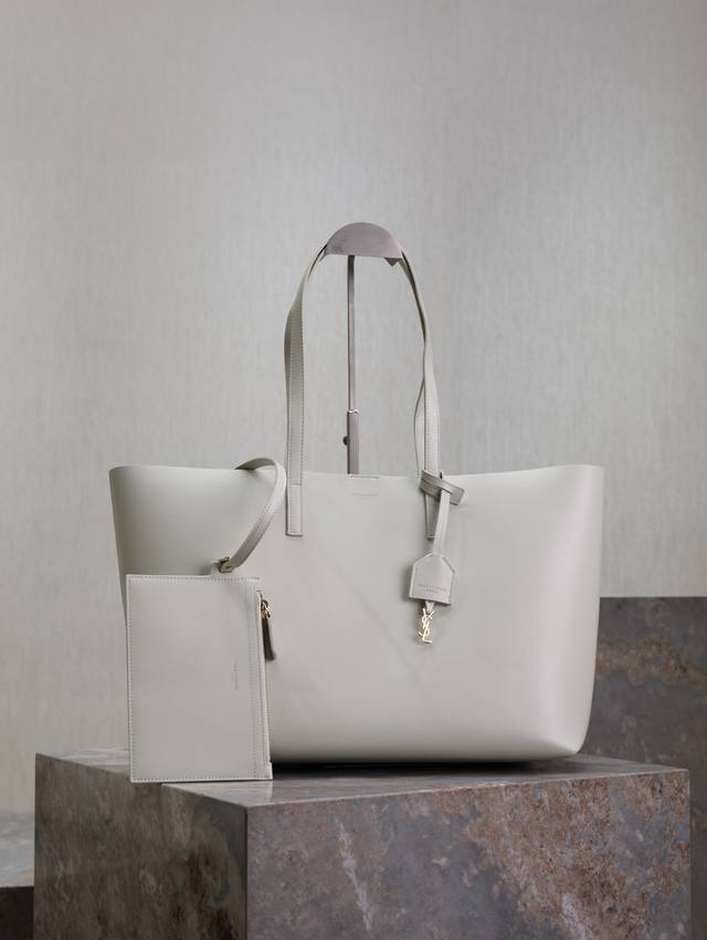 White Shopping Tote Bag_Horizontal Shopping Bag A very simple and cool series, i