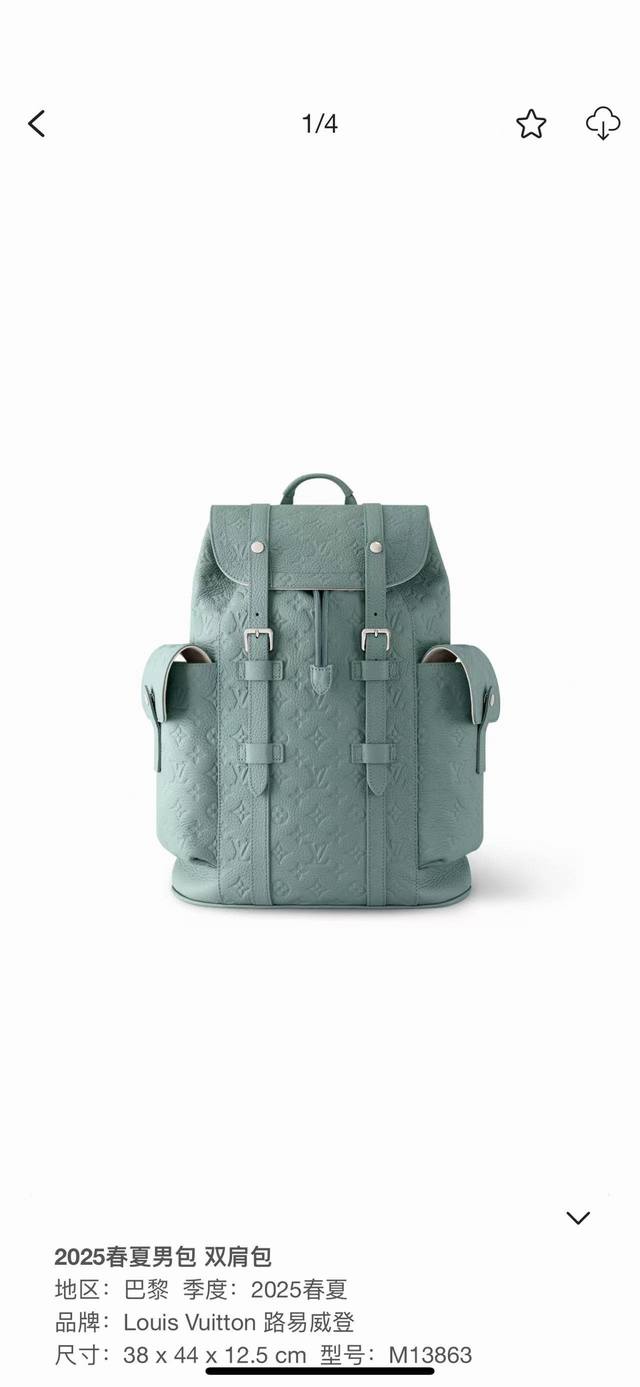 163C01 Chip M13863 Grey Green Top Original Single Layer Cowhide Christopher Mm B