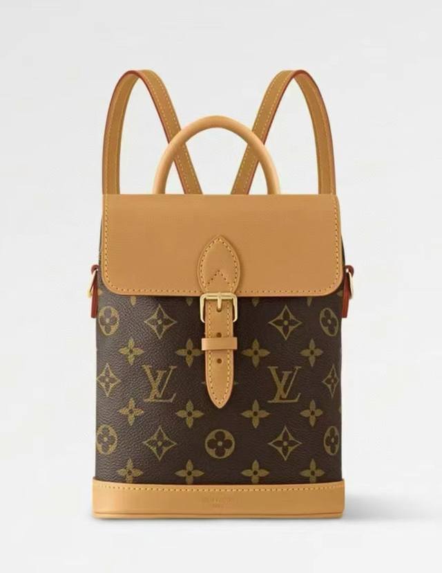 163C01 Chip M14651 Soho Mini in Monogram canvas. A compact and practical design