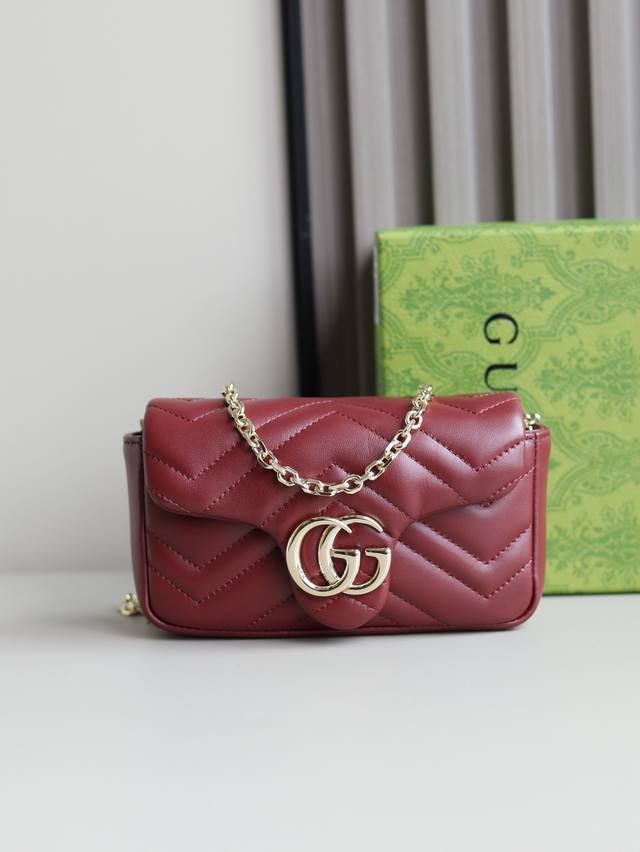 Marmont 2.0 is a new upgrade of the brand's iconic Gg Marmont series, which is i