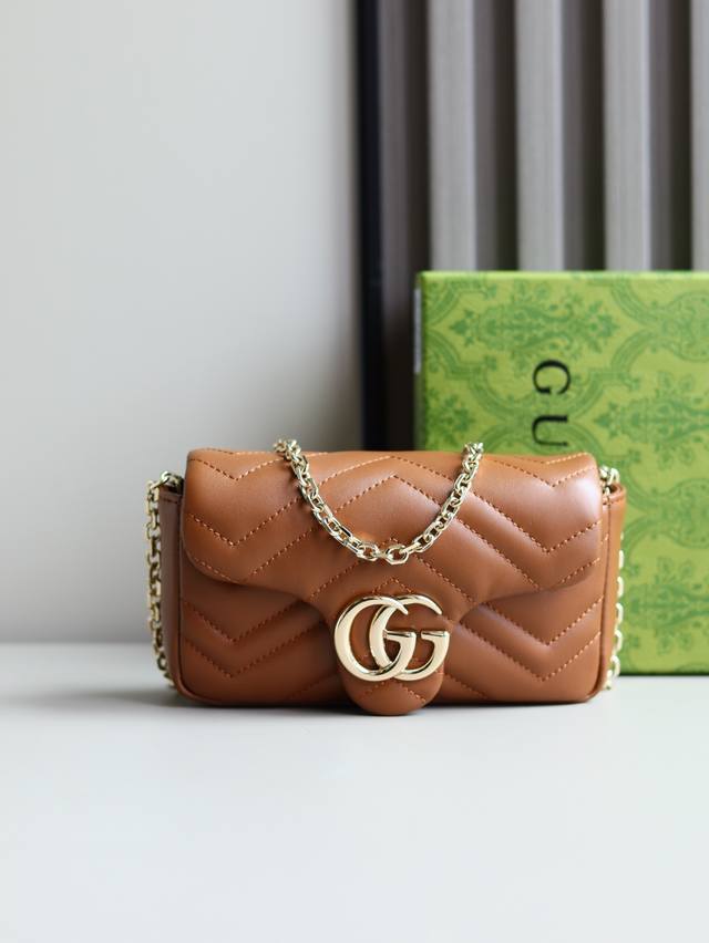 Marmont 2.0 is a new upgrade of the brand's iconic Gg Marmont series, which is i