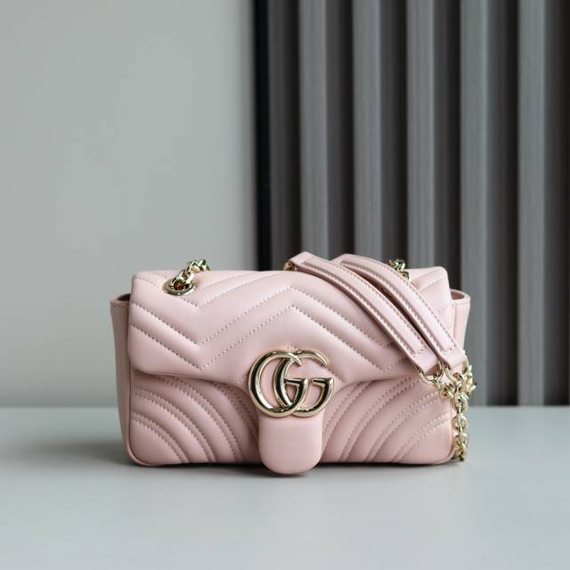 New arrival The iconic Gg Marmont collection features double G-shaped accessorie