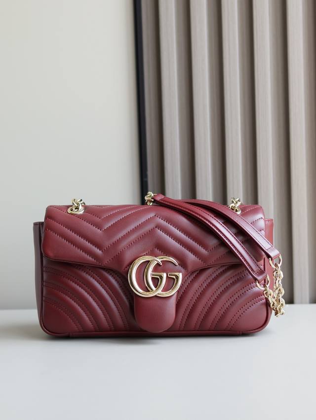 New Marmont 2.0 The brand's iconic Gg Marmont series is ingeniously integrated w