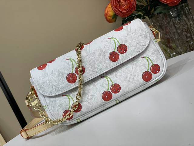 Top original replica exclusive real shot Lv x Tm Wallet On Chain Ivy handbag M14