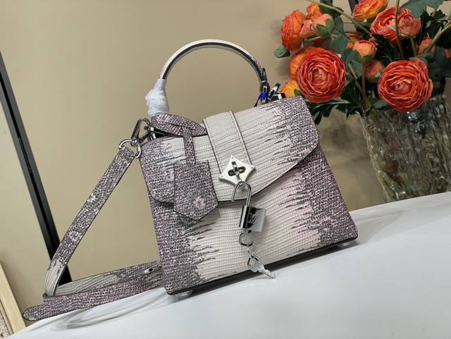 Top original replica exclusive real shot Rose Des Vents Mini handbag N87094 Pink