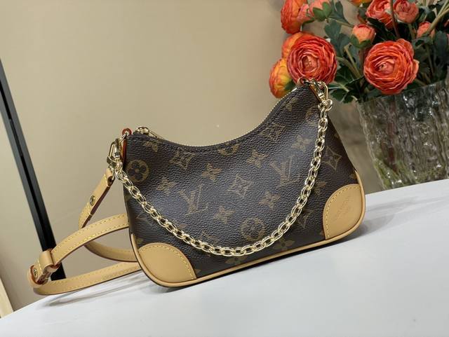 Top original replica exclusive real shot Nano Boulogne croissant handbag M25519