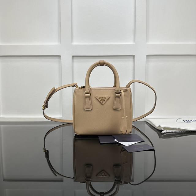 Prada new counter quality, top-grade original leather, original hardware, Mini k