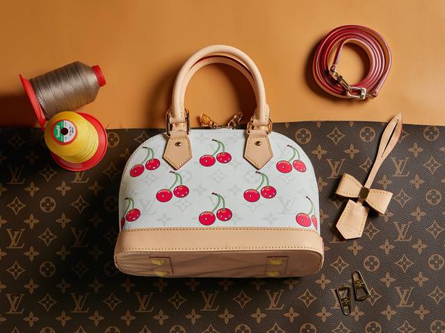 Top Original Home Real Shot Dynamic 163 M14234 Cherry Alma Bb Handbag As part of