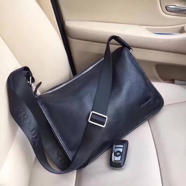 P ~ Original quality Prada. Black. Model: 33247-2. Real shot - Exquisite workman