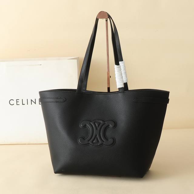 Celine3022# The latest Cabas Anais tote bag in six colors: apricot, elephant gra