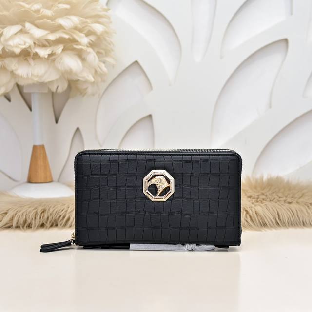 Stefano Ricci - The latest men's zipper wallet with double pulls. Made of import