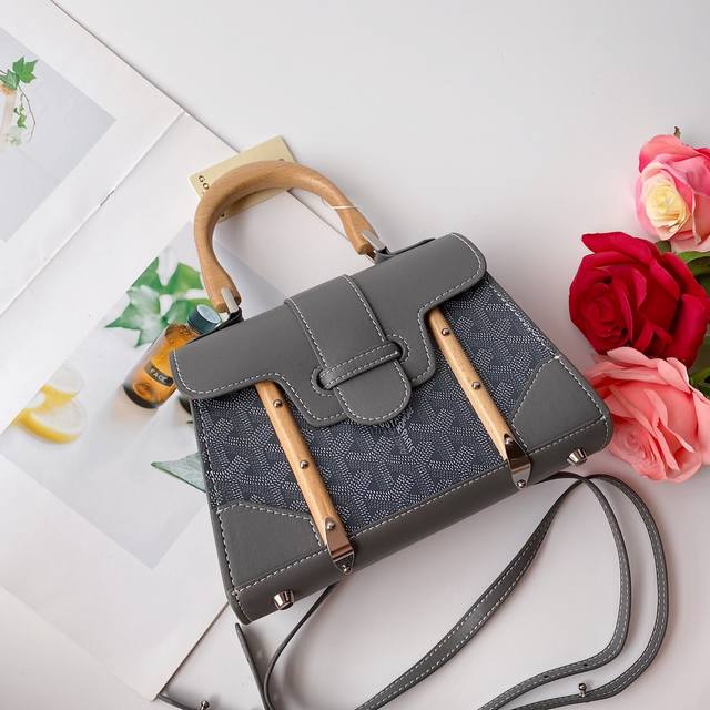 Goyard Goya hard version Mini Saigon bag, the new size is more refined and pleas