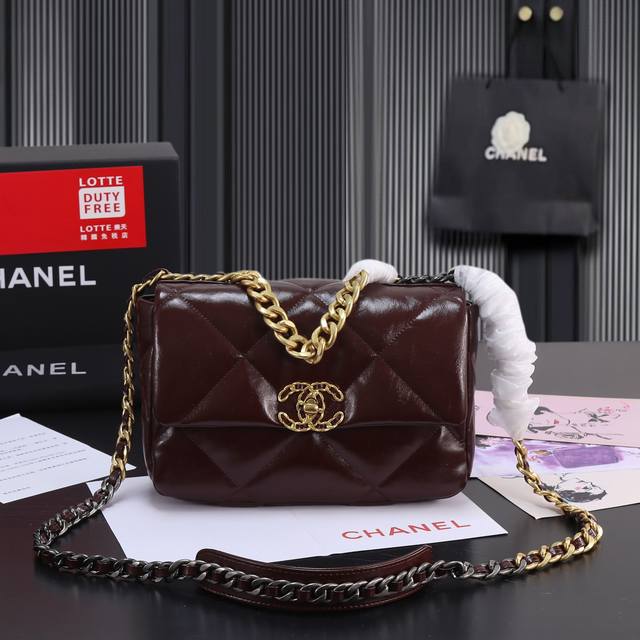 Returned wine red waxed leather with a full set of original gift boxes Model S11