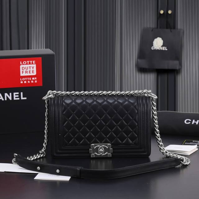 Return full gift box, Chanel Leboy lamb leather Chanel spring and summer hit Leb
