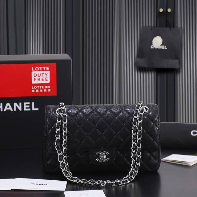 Returned goods, silver buckle with full gift box, Chanel exclusive quality, real